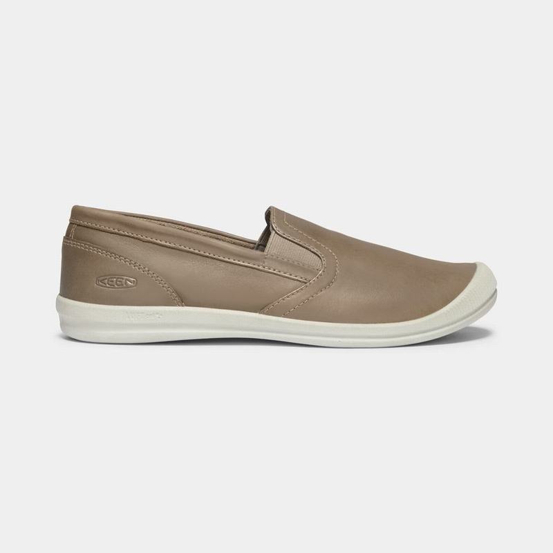 Keen Lorelai Womens Slip On Shoes Khaki NZ Sale (0479-TQSAH)